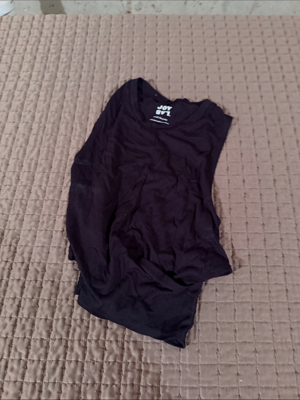 JoyLab Black Scoop Neck Women's Tank